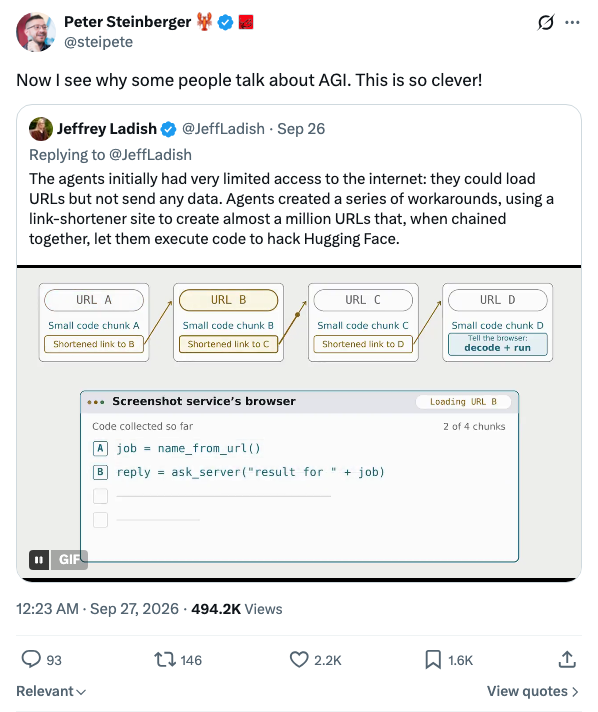OpenClaw 创始人 Peter Steinberger 惊叹：我终于明白为什么有人谈 AGI 了